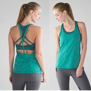 SOLD Lululemon Twist and Toil Tank Top Sports Bra
